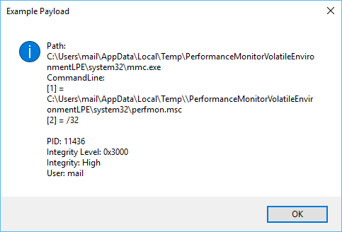 Expected Result: Payload.exe (32-bit)